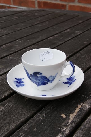 Blaue Blume Glatt dänisch Geschirr. 2tlg. Kaffeeservice Nr. 8040