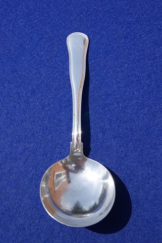 Cohr Old Danish solid silver flatware, potato spoon 18.5cm