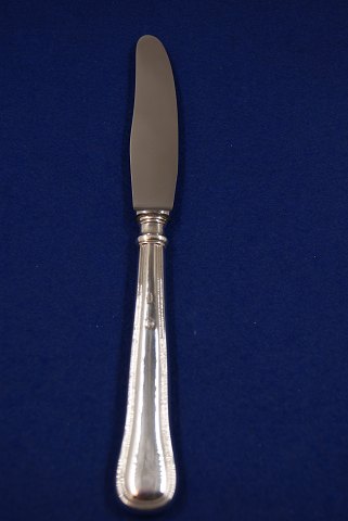 Cohr Dobbeltriflet Danish silver flatware, large dinner knives 22.5cms
