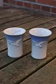 Seagull with gold Danish porcelain, small vases 
7cms