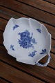 Blue Flower Plain Danish porcelain. Dishes, 
leaf-shaped 27cm
