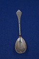 Antique Rokoko Danish solid silver flatware, 
compote spoons 16.5cm