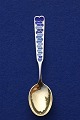 Michelsen Christmas spoon 1944 of Danish gilt sterling silver