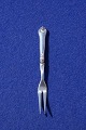 Saksisk dänisch Silberbesteck, Aufschnittgabeln 
mit Edelstahl 13,7cm