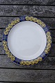 Blue Pheasant Danish faience porcelain, cover 
plates 29.5cms