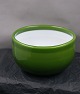 Holmegaard Danish art-glass, Palet bowl Ö 15.5cm 
of dark green glass
