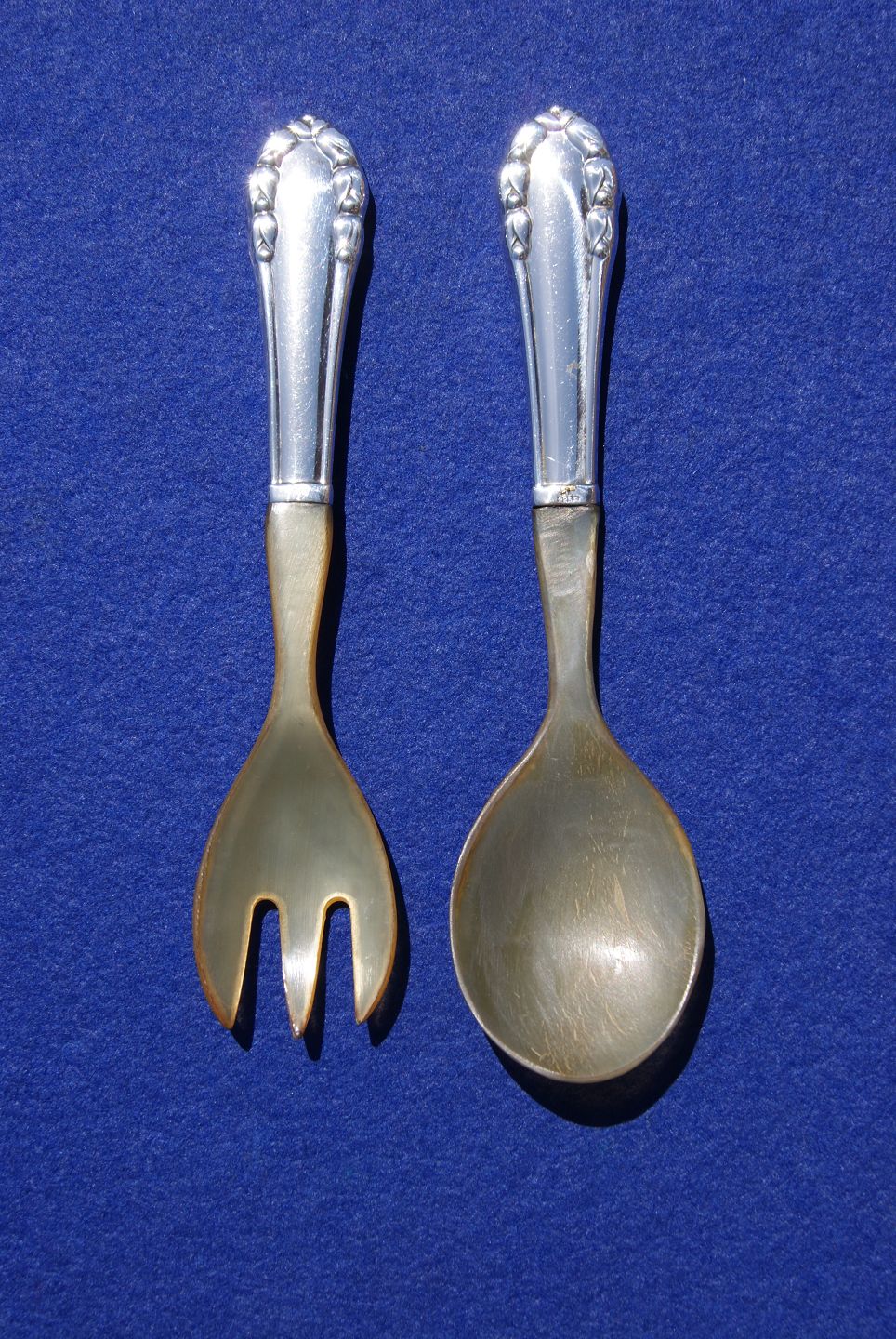 Georg Jensen Silver Luncheon Fork VINTAGE Lily of the Valley// Liljekonval
