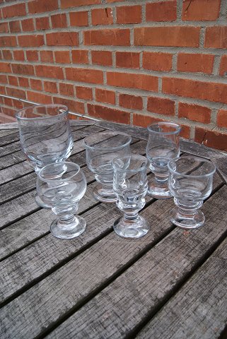 Tivoli glassware. Selection of glasses