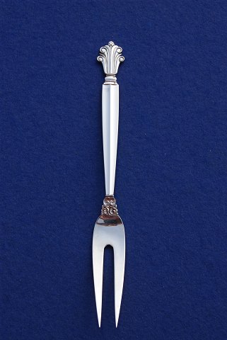 Dronning Georg Jensen sølvbestik, steggaffel 20,5cm