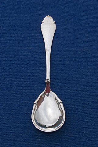 Bernstorff sølvbestik, marmeladeske 14,3cm 