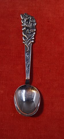 H C Andersens Eventyr barneske i sølv 10,5cm