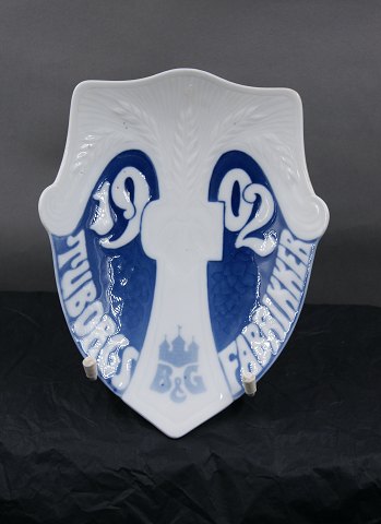 B&G Denmark Tuborg plate 1902