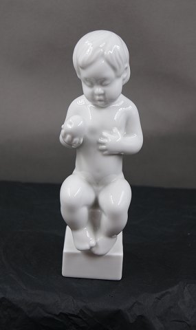 Bing & Grondahl Denmark blanc de chine figurine No 2230, Eve with an apple