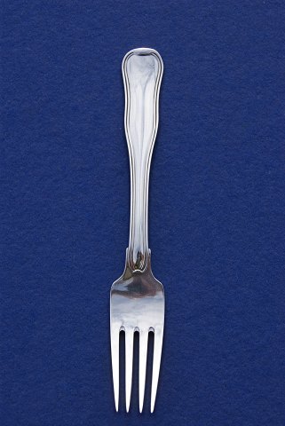 Georg Jensen Dobbeltriflet sølvbestik, frokostgafler 17cm 