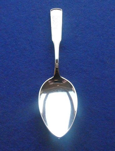 Hans Hansen Arvesölv (Erbsilber) Nr. 2 Silberbesteck, Servierspaten aus dänisch Silber 17,5cm, aus dem Jahr 1928.