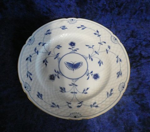 Kipling oder Schmetterling mit Goldrand dänisch Geschirr, Esstellern 24,5cm