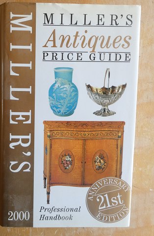 Miller's Antique Price Guide på engelsk. Professional handbook i fin stand på 808 sider.