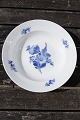 Blue Flower Plain porcelain. Porridge plates 20.5cm