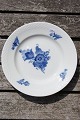 Blue Flower Plain Danish porcelain. Cake plates 17.5cm