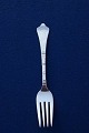 Antique Rokoko Danish solid silver flatware, dessert forks 16cm as new