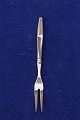 Eva Danish silver flatware, cold cut fork with 
stainless steel 15cm
