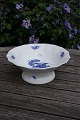 Blue Flower Angular Danish porcelain, bowl on stand dia 24cm