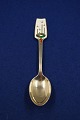 Michelsen Christmas spoon 1949 of Danish gilt sterling silver