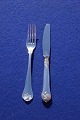 Saksisk Danish silver flatware, settings luncheon cutlery of 2 pieces