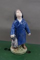 Royal Copenhagen porcelain figurine No 3556, Boy 
with umbrella