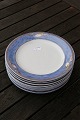 Magnolia Blue Danish porcelain, luncheon plates 22cm