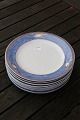 Magnolia Blue Danish porcelain, luncheon plates 22cm