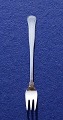 Cohr Dobbeltriflet oder Old Danish dänisch Silberbesteck, Austerngabel zirka 14,5cm