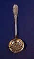 Danish silver flatware, sprinkle spoon with gilt 
bowl from year 1911