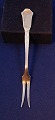 Danish 3 Towers silver cutlery, small meat fork 15 

cm from year 1927