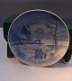 B&G Denmark Anniversary plate 1895-1965 "Churchgoers on Christmas Day"