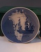 Royal Copenhagen plate published in 1974 on the occasion of the 200th anniversary of the Royal Greenland Trade