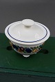 Golden Summer Danish faience porcelain, covered sugar bowl