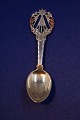 Michelsen Christmas spoon 1922 of Danish gilt sterling silver