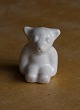 Hjorth keramik, bjørneunger i hvid glasur