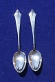 B3 Danish silver flatware, pair of  dessert spoons