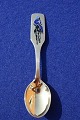 Michelsen Christmas spoon 1966 of Danish gilt sterling silver