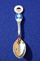 Michelsen Christmas spoon 1969 of Danish gilt sterling silver