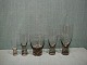 Canada rauchfarbige Gläser. NUR Weisswein, Portwein und Schnapps Gläser