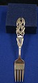 Michelsen Christmas  fork 1941 of Danish gilt 
sterling silver