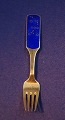 Michelsen Christmas fork 1964 of Danish gilt sterling silver