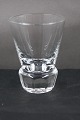 Danish  freemason glass schnapps glass engraved 
without freemason symbols, on an edge-cutted foot