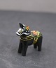 Black Dala horse from Sweden 3cms