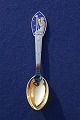 Michelsen Christmas spoon 1935 of Danish partial 
gilt silver