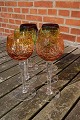 Roemer glasses,
Bohemian crystal, set of 6 wine glasses 19cm