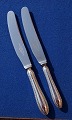 Sheffield English flatware, pair of dinner knives 
or cheese knives 22cm